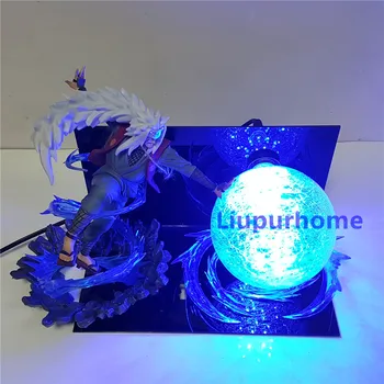 Naruto Jiraiya Rasengan LED Nat Lys DIY-Soveværelse Indretning Lampara Anime Naruto Shippuden Jiraiya Lampe Belysning Gaver