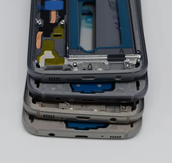 Original Midterste Ramme Til Samsung Galaxy S7 G930 G930F Midten af Ringen Metal Ramme Boliger Chassis med Side-Tasten Reservedele