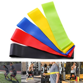 5Pcs/Sæt elastikker For Trænings-og Tyggegummi Modstand Bands Yoga Træning, Sport Elastisk Gummi Bands Øvelse Udstyr