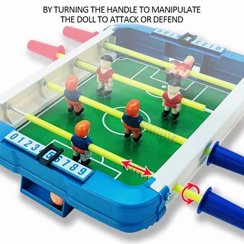 3-Materiale, Tabel Fodbold Spil Børn Børn Bordfodbold Maskine Familie Spil Bordfodbold Legetøj Udendørs Home Entertainment