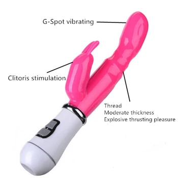 BFACCIA Stærk Kaniner Vibrator Klitoris Stimulator Dobbelt G-Spot Massager Sex Legetøj Til Kvinder, Kvindelige Masturbator Sex Shop