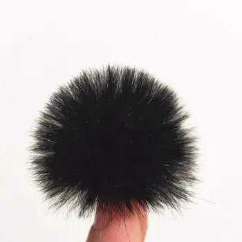 4 cm Beaver Kanin Pompoms Elastisk Sløjfer Faux Fur Bolden DIY Dele, Tilbehør Gør Skabelsen af Dekorationer For Sko, Tøj, Hat