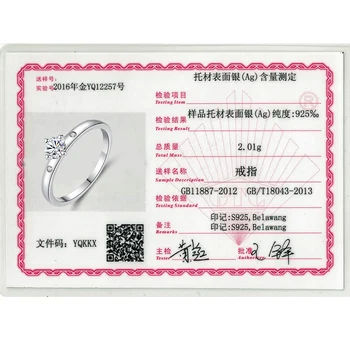 ELESHE Ren 925 Sterling Sølv Ring AAA Cubic Zirconia 2020 Foreslå Ægteskab Engagement vielsesringe for Kvinder Fine Smykker