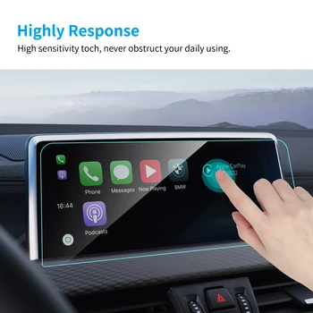 8.8 Tommer Bil GPS Navigation Screen Protector til BMW F24 F39 X2 2016-19 HD Clear LCD-Tv med Hærdet Glas Film Bil Tilbehør