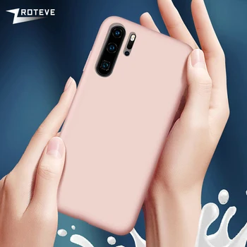 For Samsung Note 10 Tilfælde ZROTEVE Skin Touch Dækker Flydende Silikone Cases Til Samsung Galaxy Note10 Note 10 Plus Phone Cover