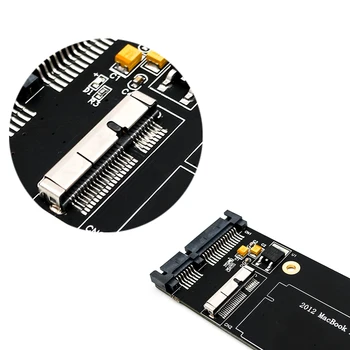 18pin+8pin SSD til 2,5 tommers SATA Adapter-Kort, HDD Harddisk for 2012 Macbook Air /Pro Retina Model A1465 A1466 Desktop