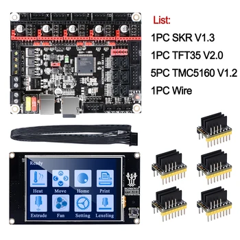 BIGTREETECH SKR V1.3 Control Board Kits 32Bit+TMC5160 V1.2+TFT35 V2.0 Touch Skærm, 3D-Printer Dele vs MKS GEN L tmc2130 Skr pro
