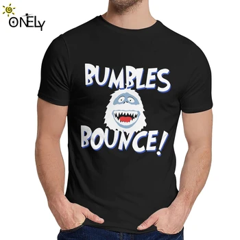 Seneste Bumbles Hoppe Afskyelige Snemand Monster T-Shirt Til Mænd Crazy Bomuld Camiseta Mode Crewneck