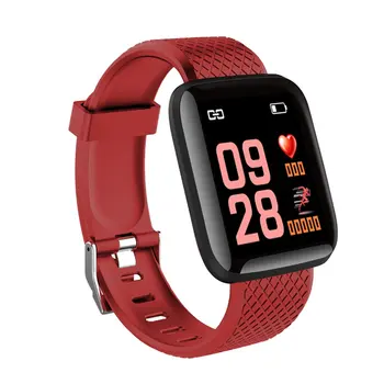 116 Plus Bluetooth Smart-Ure Vandtæt Sport Fitness Tracker Smart Armbånd Pulsmåler Smartwatch