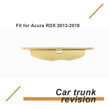 OVERE 1 sæt Bilen Bageste Bagagerummet bagageskjuleren For Acura RDX 2013 2016 2017 2018 Security Shield Skygge Udtrækkelig tilbehør
