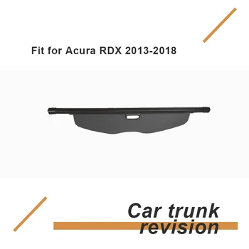 OVERE 1 sæt Bilen Bageste Bagagerummet bagageskjuleren For Acura RDX 2013 2016 2017 2018 Security Shield Skygge Udtrækkelig tilbehør