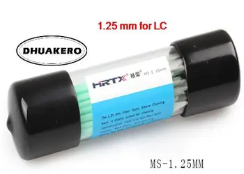 Gratis forsendelse AB11I FTTH 100pcs/masse 1,25 mm Fiber Optic Rengøring Pinde rengøringspodepind for LC-Stik