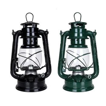 2stk Nostalgisk klassiske petroleumslampe orkanen Lanterne mastlight vilde emergency light camp lys,paraffin lampe 19cm
