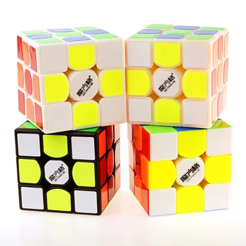 QiYi MoFangGe Nye tordenskrald V2 Magic Cube 3x3 Thunder Klappe Gåder Cube professionelle Hastighed magico Traditionelle Cube Legetøj