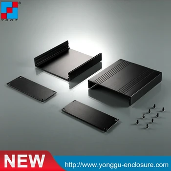 Aluminium elektronik kasser vandtæt vandtæt aluminium kabinet box 106*40-110mm (Bxh-D)