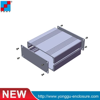 Aluminium elektronik kasser vandtæt vandtæt aluminium kabinet box 106*40-110mm (Bxh-D)