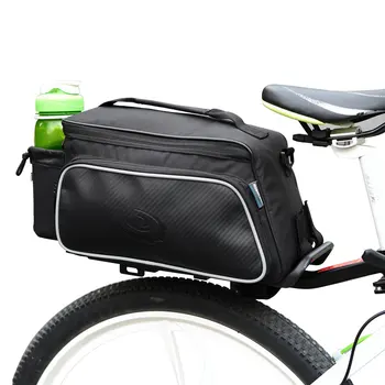Nye 10L Roswheel Cykel, Kuffert Cykeltasker Cykel bagmonterede cykelholder Bag Rive-resistent Sort Sæde Bag Cykling Pose Håndtag Taske