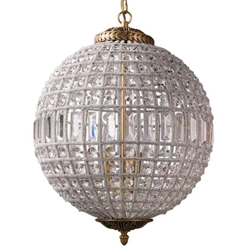 Midten af århundredet, krystal Lysekrone af Eu-Domstolens Luksus lysekrone belysning Til stuen, soveværelset hængende lampe lampe