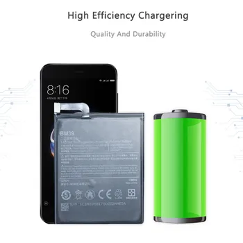 For Xiao mi Telefonens Batteri BM39 For Xiaomi Mi 6 Mi6 3250mAh BM 39 Høj Kapacitet Batteri Gratis Værktøjer