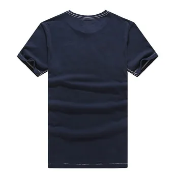 GustOmerD Fashion T-shirt Mænd Nye Sommer Blød Ren Bomuld t-Shirts Solid Brev Udskrive Kort Ærme Toppe Shirt Mænd Tøj