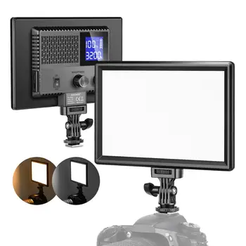 Neewer LED Video Lys, Indbygget, Genopladeligt Batteri, CRI 95+ Dæmpbar Kamera Lys,Belysning til Baby Fotografering/YouTube-Video