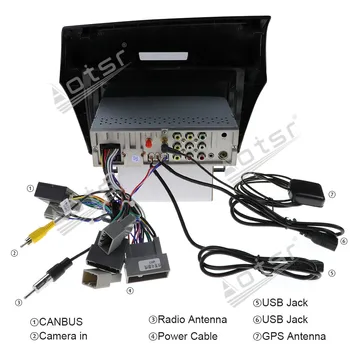 For Honda Jade 2010-2017 Car Multimedia-Afspiller Radio Stereo Android 9 DSP 9 TOMMER IPS-Skærm bygge i DSP GPS Navi, BT head unit