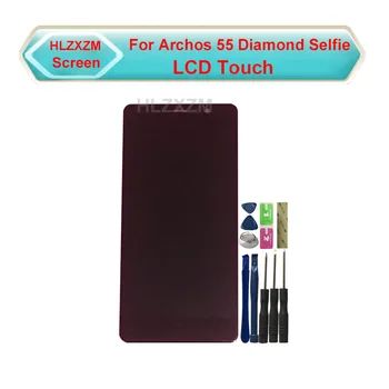 Ny For Archos 55 Diamant Selfie LCD-Skærm Med Touch screen Digitizer Assembly Udskiftning Med Værktøjer