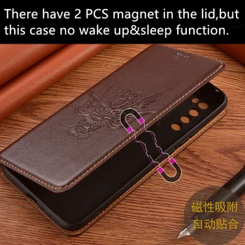 Ægte læder magnetic hylster tilfælde-kortholderen for Umidigi A9 Pro/Umidigi A5 Pro telefonen tilfælde med stå funda coque