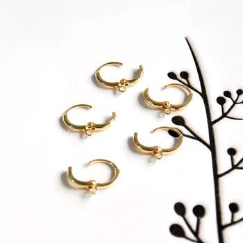 Engros 20 stk/masse forgyldt øre ledninger øreringe kroge lås franske kroge smykker at gøre håndværk resultater DIY for kvinder