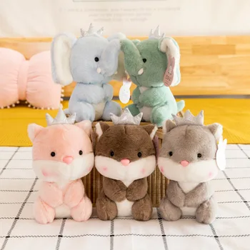 Nye Kreative Boutique Kanin Bløde Dukke Kreative Koala Komfort Elefant Plys Legetøj til Børn Dukke Plys Legetøj Pige Gave Ae075