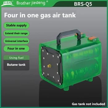 BRS Udendørs Picnic Power Gas Tank Enhed Bin langvarig Høj Styrke Polycarbonat Picnic til Udendørs Camping Energi Lager