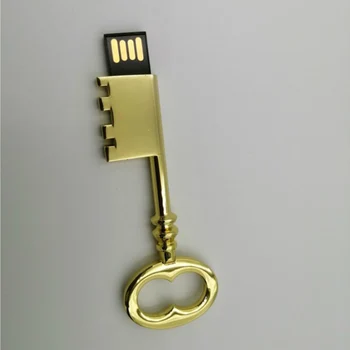 Brugerdefinerede Logo-Tast USB-flash-8g 16gb, 32gb, 64gb USB3.0 Stick Memory Stick Vandtæt Metal flashdrive Erindringsmønter gave kørsel