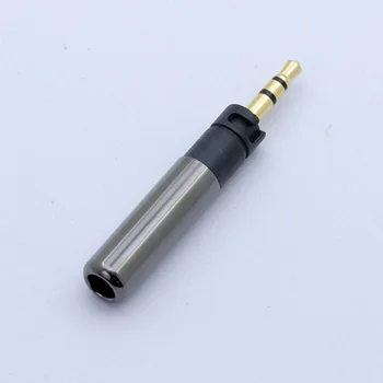 10stk/masse Mini-2,5 mm 3 Stænger Stereo hanstik Lodning, Wire Stik Forgyldt 3 Pin 2,5 mm Audio Stik til Hovedtelefon Øretelefon
