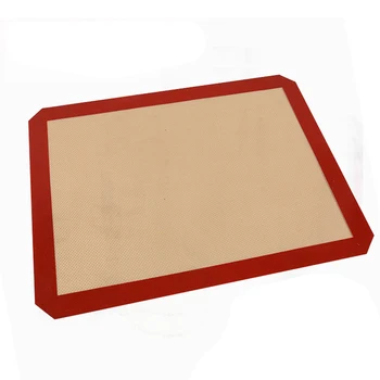 Transhome Silikone Bage-Mat 30*20 cm Non Stick Dejen/Macaron Mat Genanvendelige Bageplade Glas Fiber Bagning Værktøjer Til Cookies