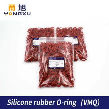 1000PCS/masse Røde Silicium O-ring-Silikone/VMQ 1.9 mm Tykkelse OD11/12/13/14/15/16/17/18/19/20mm O-Ring Pakning Skive Tætning af Gummi