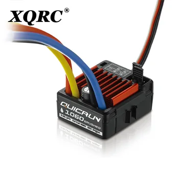 XQRC 1stk Original HobbyWing QuicRun 1060 60A Børstet Elektronisk Speed Controller ESC For 1:10 RC Bil Vandtæt Til RC-Bil