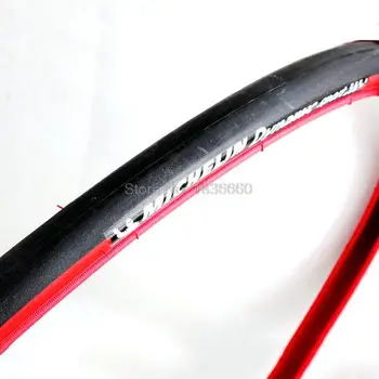 Michelin-Road Bike Dæk flerfarvet ultralet glat 700*23C 25c 28c, punkt a, Dynamisk Cykling cykel dæk 700C cykler tilbehør