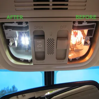13Pcs Canbus Hvide LED Lys Pærer Interior Package Kit For 2008-2013 Chrysler Town Land Kort Dome Kuffert Nummerplade Lys