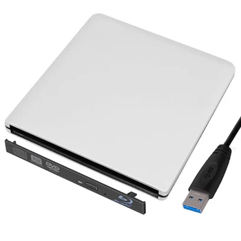 9.0/9,5 mm USB 3.0-Eksterne Blu-ray-Optisk Drev Kabinet SATA DVD-Sagen Støtte 3,0 Gbps Til bærbar Notebook
