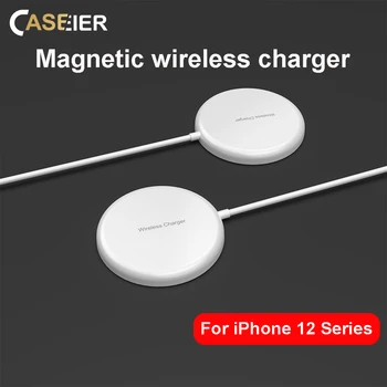 CASEIER Nyeste Magnetisk Trådløse Oplader Til iPhone 12 Mini Pro Max 15 WATT High Power Hurtig Oplader Telefonen Oplader Til Samsung Xiaomi