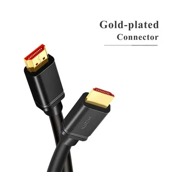 1,5 M 4K-HDMI Til HDMI-Kabel-High Speed 2.0 Golden Forgyldt Forbindelse Kabel Ledning Til UHD FHD 3D TV DVD