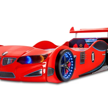 Kids seng bil - Bil racing opredning til børn og værelserne er supercarbeds