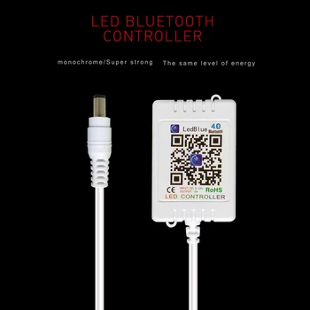 5-24V Trådløse Bluetooth Enkelt LED Controller Lysdæmpere Til LED Strip-12V 12 V Lysstyrke, Musik, LED Lys APP Remote Controller