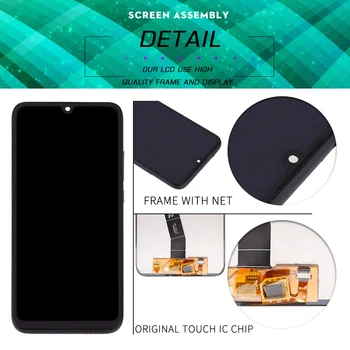 6.26 tommers LCD-for Xiaomi Redmi 7 Skærm Touch Skærm Med Ramme Digitizer Assembly for LCD-Skærm udskiftning Gratis Gaver