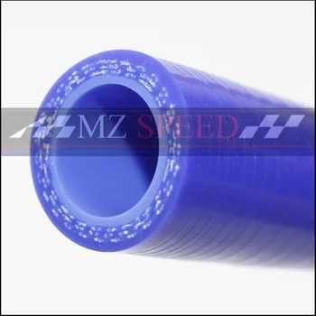 20mm 3 lag Polyester 1 Meter Silikone Lige Slange blå rød Silica gel rør For Bilens motor Universal Høj temperatur rør