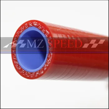 20mm 3 lag Polyester 1 Meter Silikone Lige Slange blå rød Silica gel rør For Bilens motor Universal Høj temperatur rør