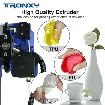 Tronxy Titan Ekstruder til desktop FDM 3D-printer reprap-E3D V6-J-hoved bowden 1.75 mm Filament-Arkføderen Beslag 3D-Printer Dele TPU