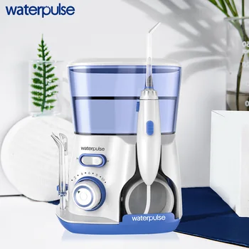 Waterpulse V300B Dental Flosser Vand Floss Mundtlig Irrigator Med 5 Jet Tips Dental mundhygiejne 10 Pres Tænderne Renere Floss