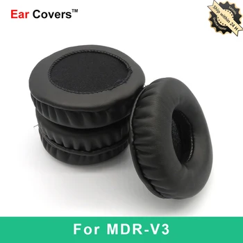 Ear-Pads For Sony MDR V3 MDR-V3 Hovedtelefon Ørepuder, at det nye Headset Ear Pad PU Læder Sponge-Skum