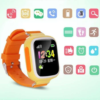 Q20 GPS Barn Smart Ur Telefon Position Børn, Se 1.44 tommer Skærm WIFI SOS-Knappen Smart Baby Watch Anti Tabt Smartwatch